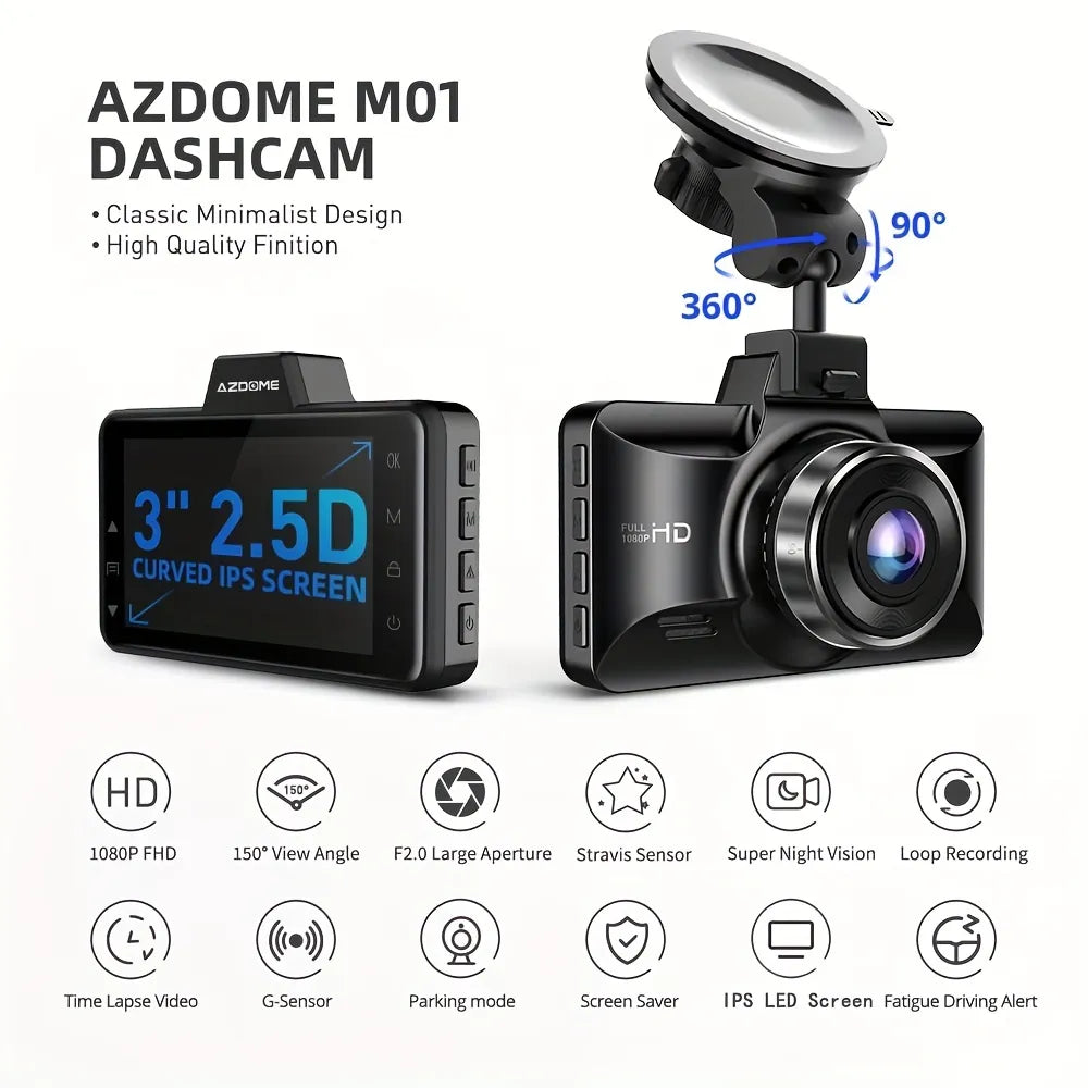 AZDOME M01 Dash Cam